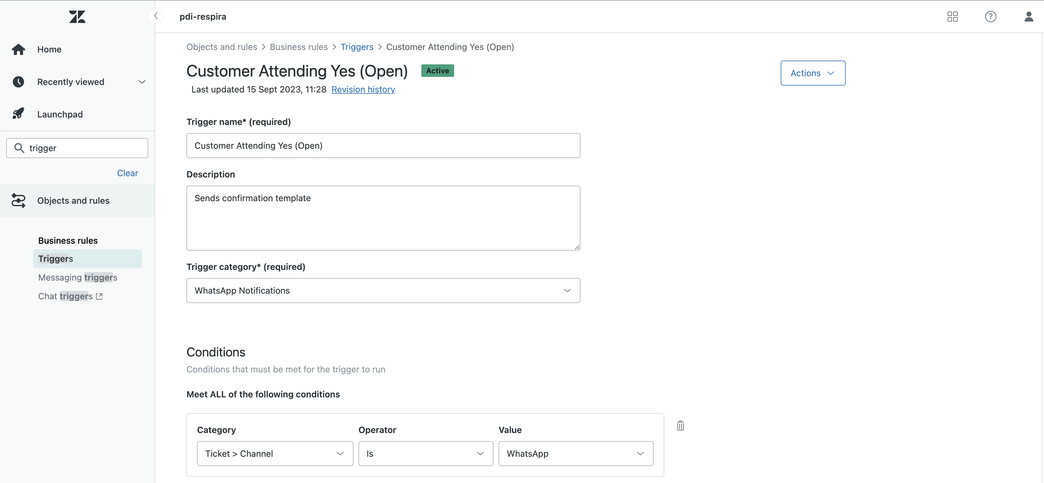 Automated Zendesk Triggers